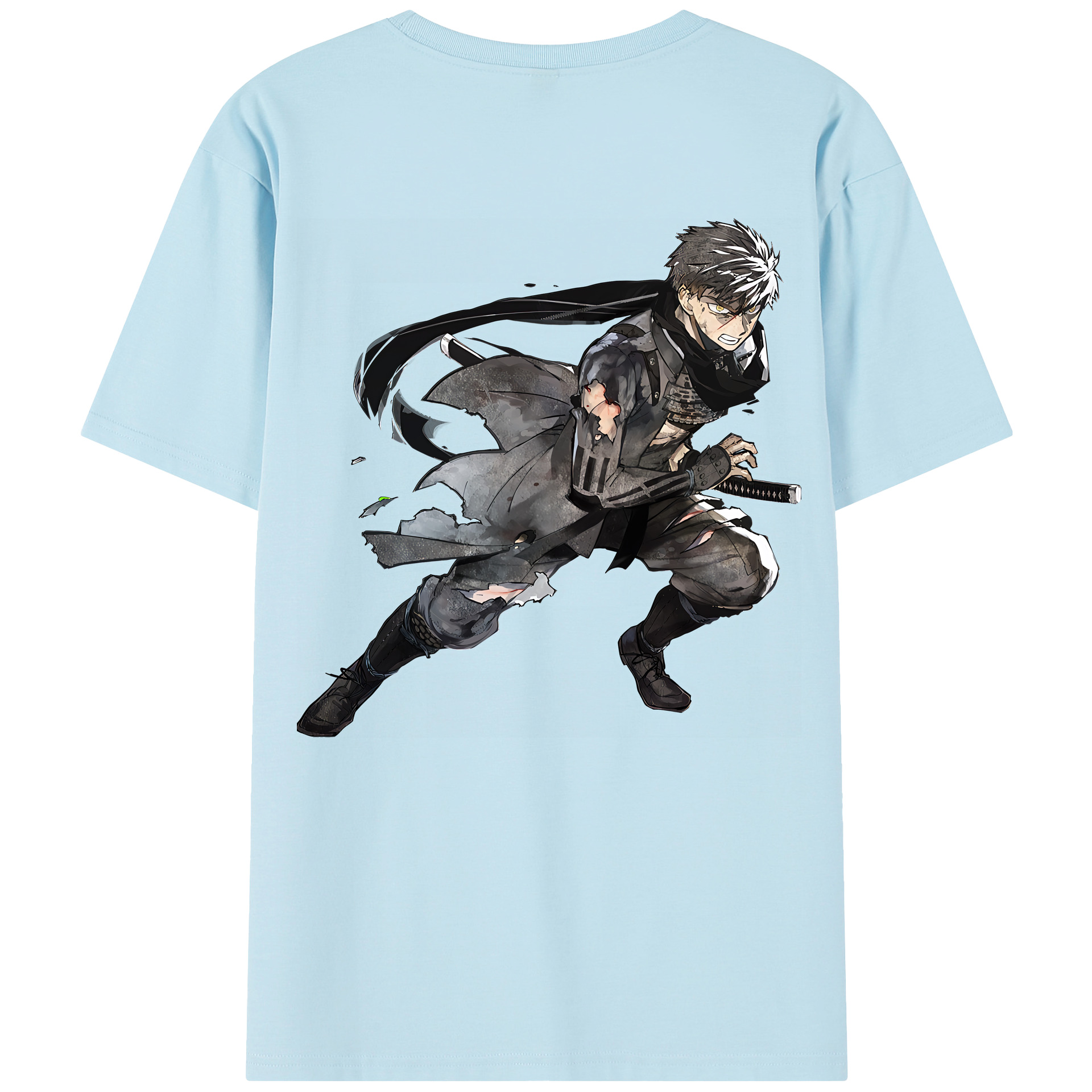 （画像用） 刀剣乱舞 Touken Ranbu 綿100％半袖Tシャツ（背面プリント）